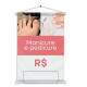 Banner Impresso em Lona - Manicure 019