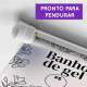 Banner Impresso em Lona - Manicure 023