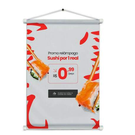 Banner Impresso em Lona - Oriental 007