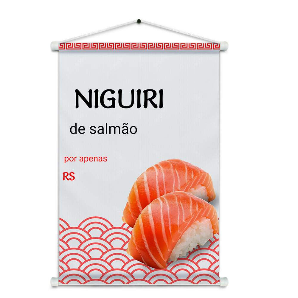 Banner Impresso em Lona - Oriental 009
