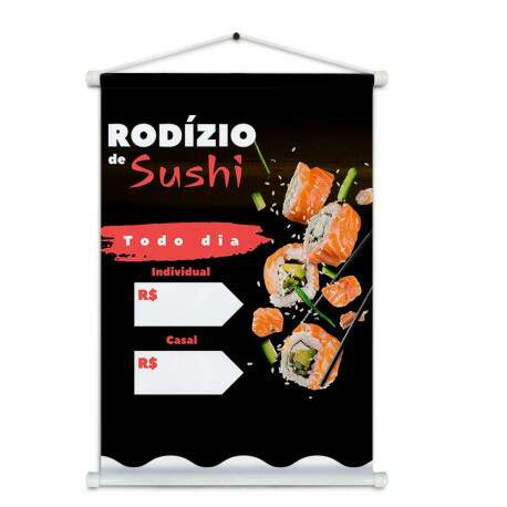 Banner Impresso em Lona - Oriental 010