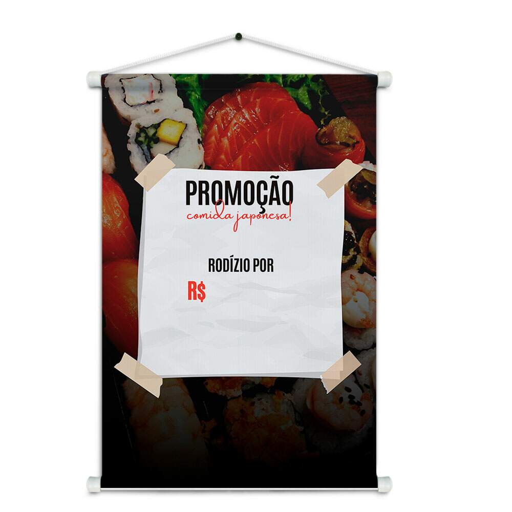 Banner Impresso em Lona - Oriental 011