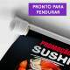 Banner Impresso em Lona - Oriental 013