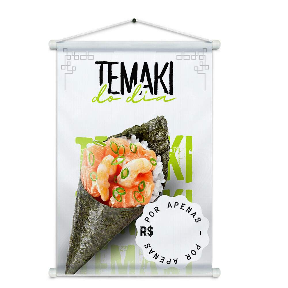 Banner Impresso em Lona - Oriental 014