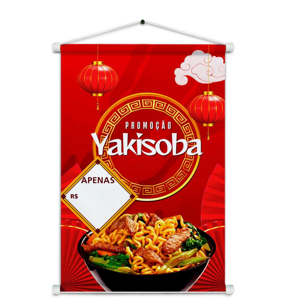 Banner Impresso em Lona - Oriental 015