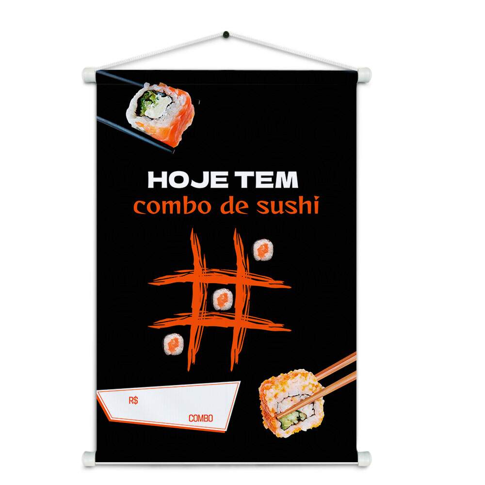Banner Impresso em Lona - Oriental 016