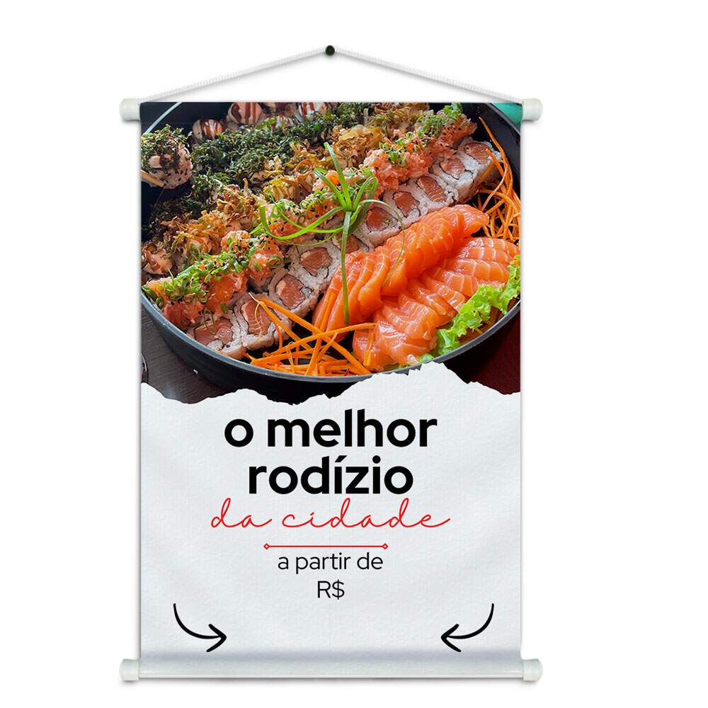 Banner Impresso em Lona - Oriental 017