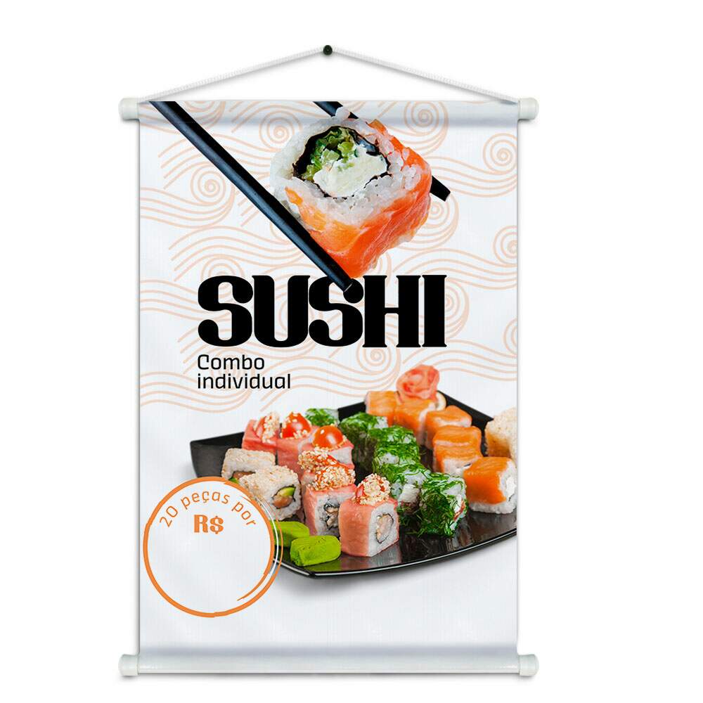 Banner Impresso em Lona - Oriental 020