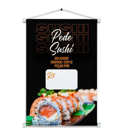 Banner Impresso em Lona - Oriental 021