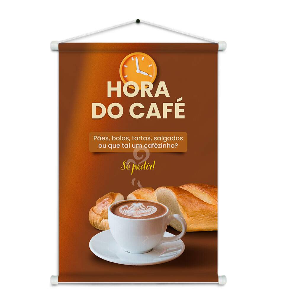 Banner Impresso em Lona - Padaria 006