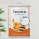 Banner Impresso em Lona - Panquecas 002