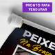 Banner Impresso em Lona - Peixe 001