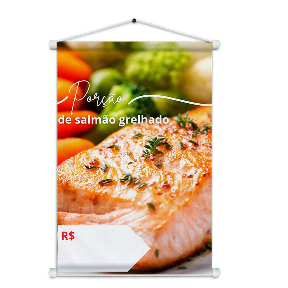 Banner Impresso em Lona - Peixe 004