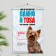 Banner Impresso em Lona - Pet Shop 016