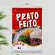 Banner Impresso em Lona - Prato feito 004