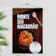 Banner Impresso em Lona - Restaurante Italiano 006