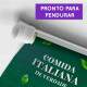 Banner Impresso em Lona - Restaurante Italiano 013