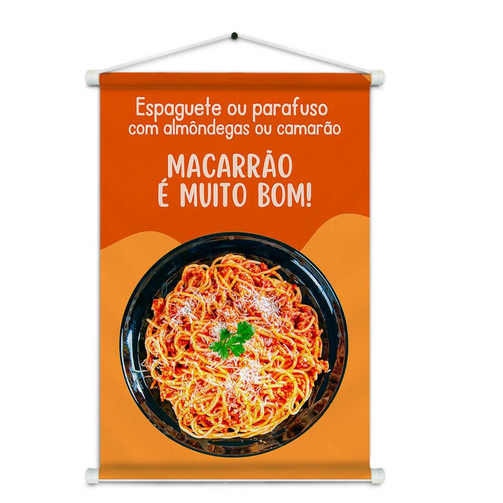Banner Impresso em Lona - Restaurante Italiano 014
