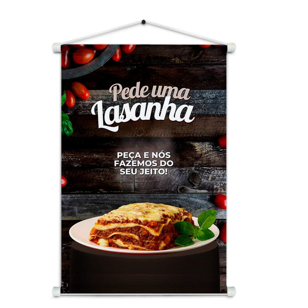 Banner Impresso em Lona - Restaurante Italiano 015