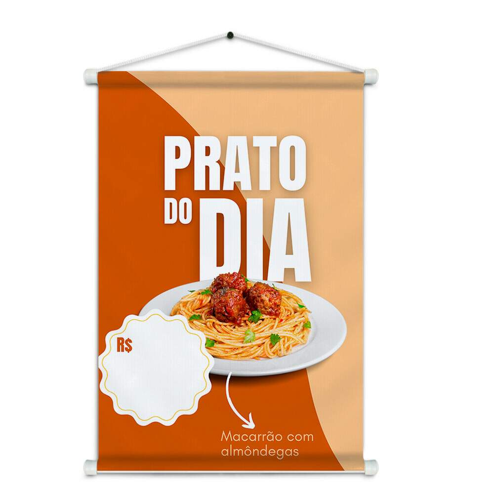 Banner Impresso em Lona - Restaurante Italiano 018