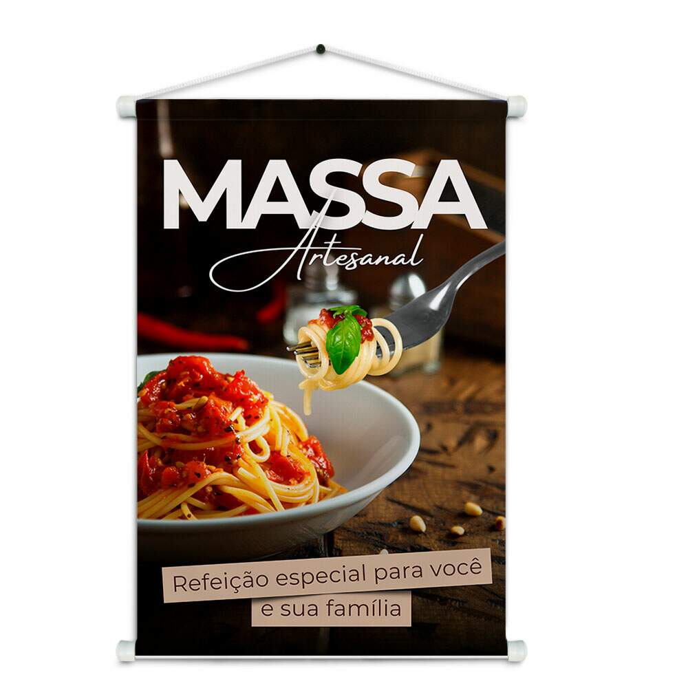 Banner Impresso em Lona - Restaurante Italiano 019