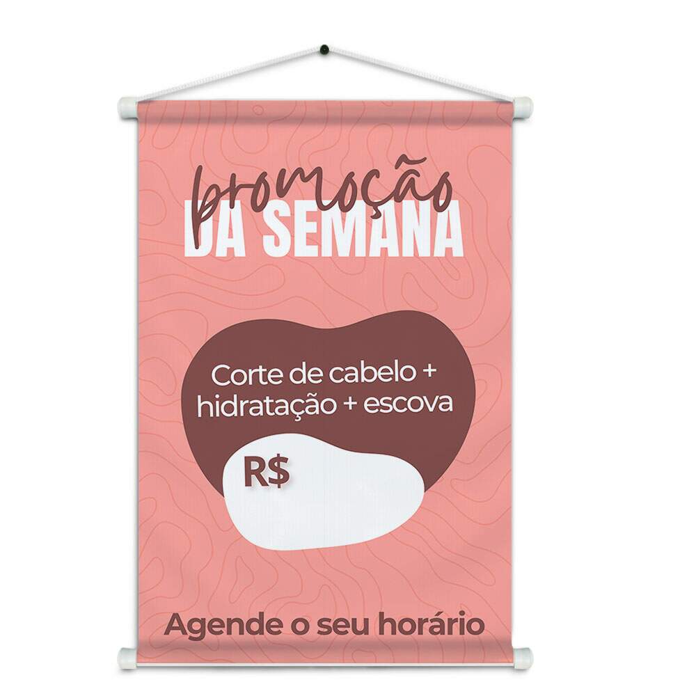 Banner Impresso em Lona - Salo de Beleza 011