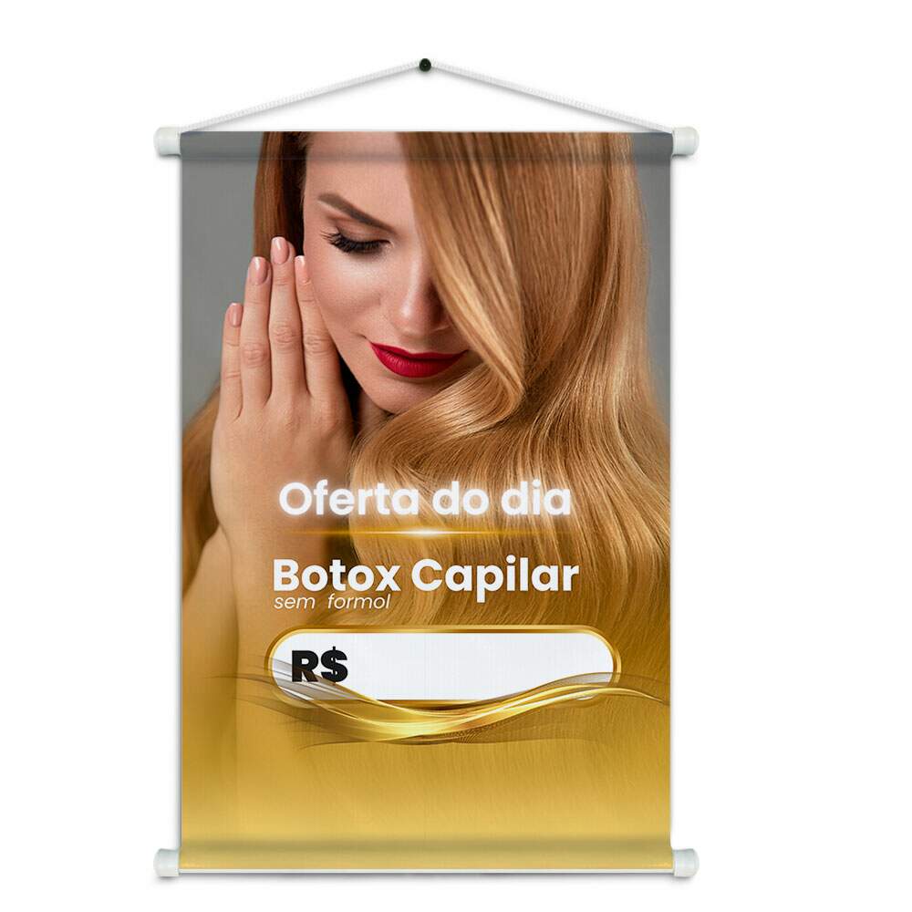 Banner Impresso em Lona - Salo de Beleza 021