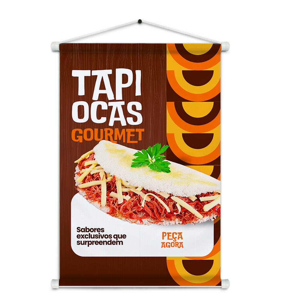Banner Impresso em Lona - Tapioca 003
