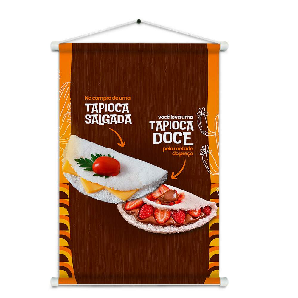 Banner Impresso em Lona - Tapioca 005