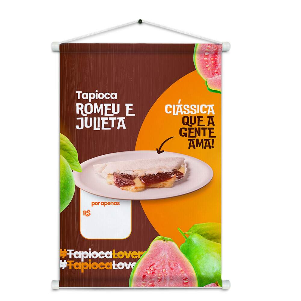 Banner Impresso em Lona - Tapioca 009
