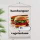 Banner Impresso em Lona - Vegetariano - Vegano 004