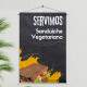 Banner Impresso em Lona - Vegetariano - Vegano 009
