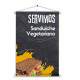 Banner Impresso em Lona - Vegetariano - Vegano 009