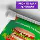 Banner Impresso em Lona - Vegetariano - Vegano 010