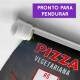 Banner Impresso em Lona - Vegetariano - Vegano 011