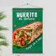 Banner Impresso em Lona Comida mexicana - Burrito da Semana