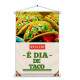 Banner Impresso em Lona Comida mexicana - � dia de Taco