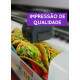 Banner Impresso em Lona Comida mexicana - � dia de Taco