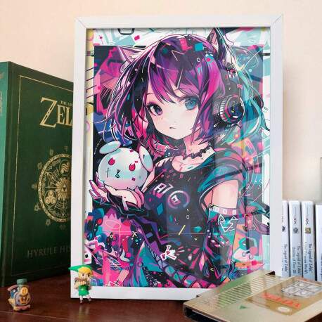 Quadro Decorativo Anime Pank