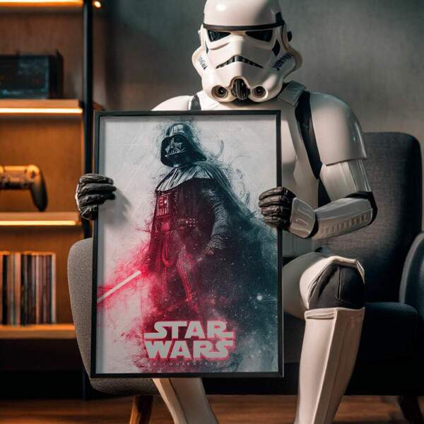 Quadro Decorativo Darth Vader