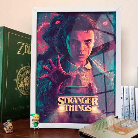 Quadro Decorativo Eleven Stranger Things