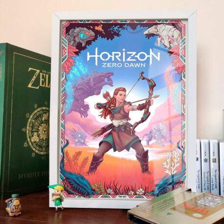 Quadro Decorativo Aloy Horizon Zero Dawn 