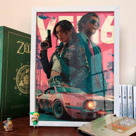 Quadro Decorativo GTA 6