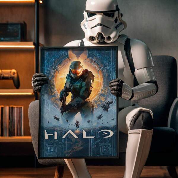 Quadro Decorativo Halo