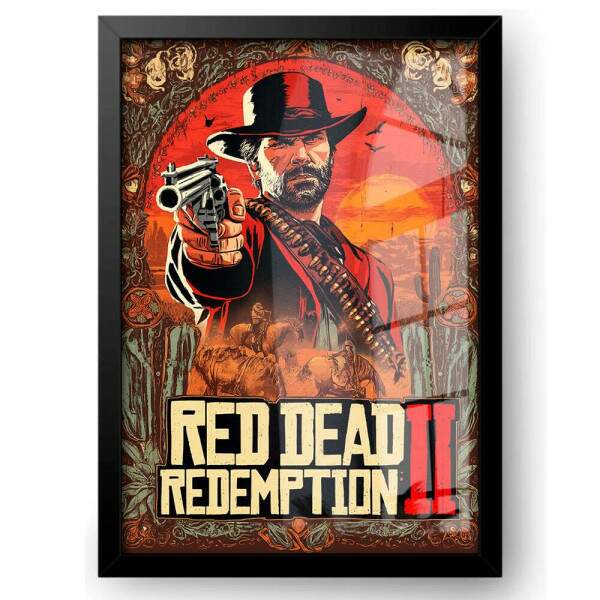 Quadro Decorativo Red Dead 2
