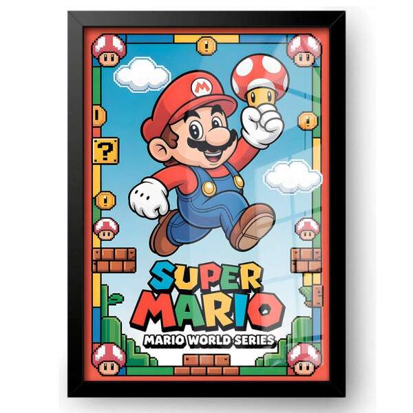 Quadro Decorativo Super Mario
