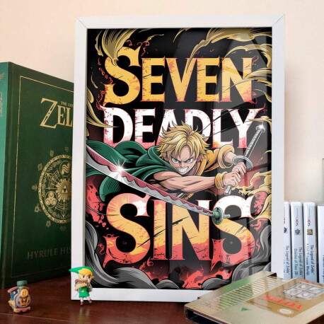 Quadro Decorativo The Seven Deadly