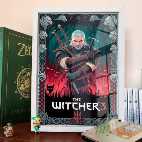Quadro Decorativo The Witcher 3