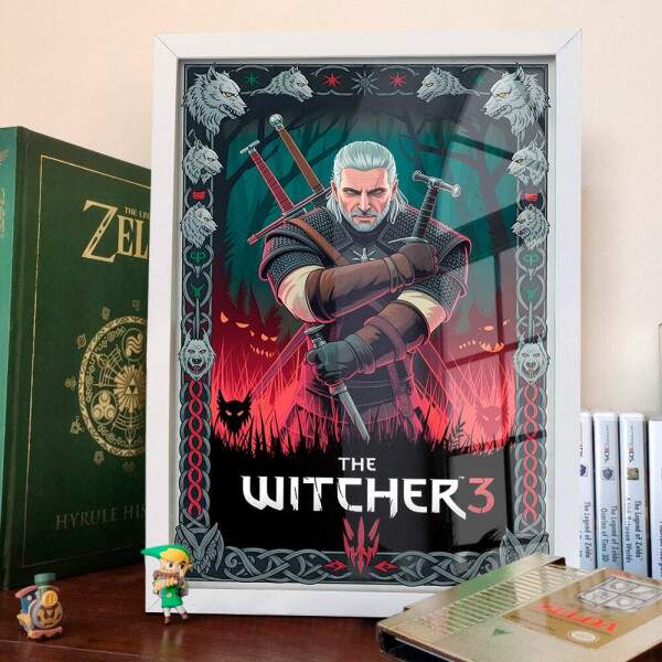 Quadro Decorativo The Witcher 3