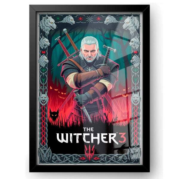 Quadro Decorativo The Witcher 3